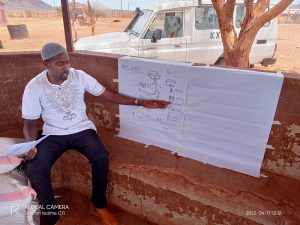 Baseline Survey Data Collection session in Marsabit County